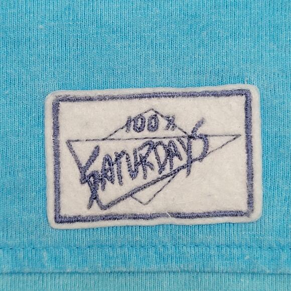 Vintage 80s Saturdays MOD Polo Shirt L/XL 23x28 Single-Stitch - Picture 10 of 12